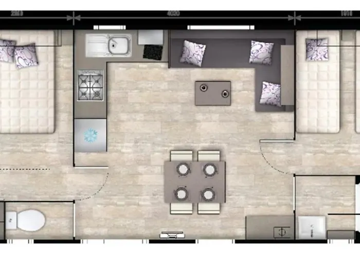 4 étoiles - Piscine - Ccbedhb Camping 4*