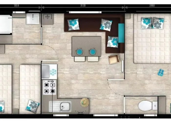 4 étoiles - Piscine - Ccbedhb Camping 4*